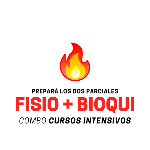 CURSO INTENSIVO I Prepará Fisio + Bioqui 