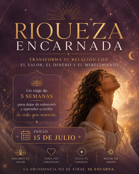 PROGRAMA:  RIQUEZA ENCARNADA