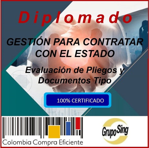 DIPLOMADO PRACTICO EN CONTRATACIÓN PÚBLICA. 100% ONLINE