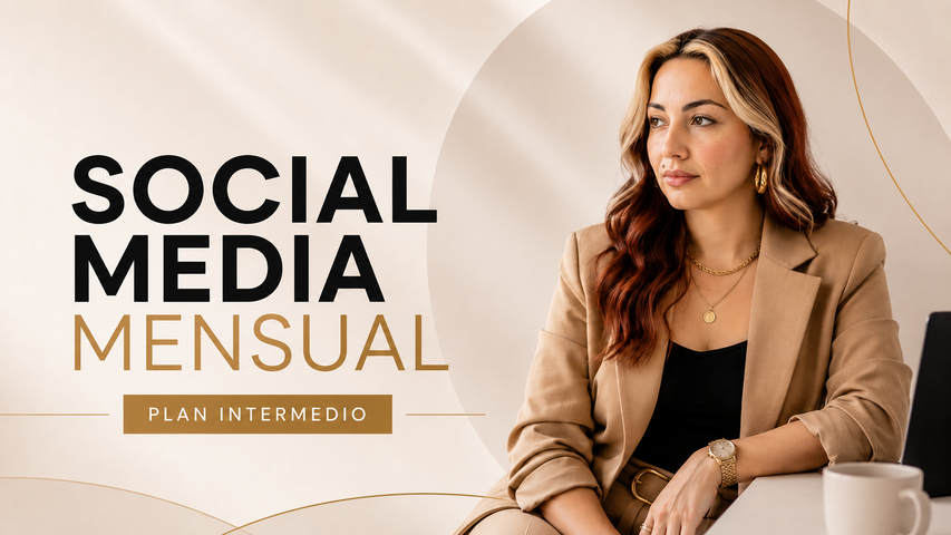 Social Media - Plan Intermedio, mensual