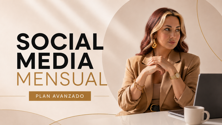 Social Media - Plan Avanzado, mensual
