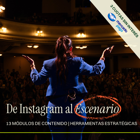 De Instagram al Escenario: Paso a Paso para Convertirte en el Speaker Inolvidable de tu Sector