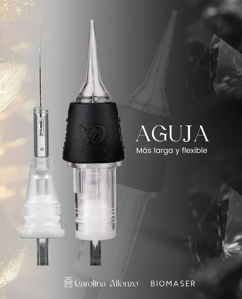 Agujas Texturizadas X10 0.25 o 0.30 Cartuchos Universales 