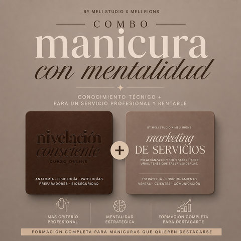 Combo manicura con mentalidad :)