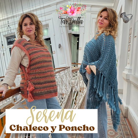 SERENA - Poncho y Chaleco