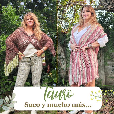 TAURO - Saco, Bufandón, Cardigan, Chaleco, Sweater y Más 