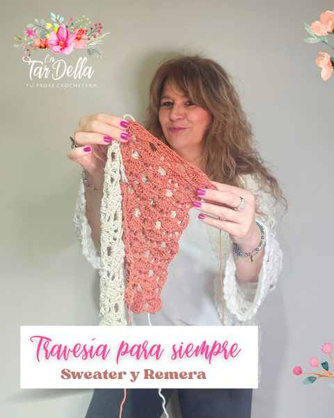 TRAVESÍA - Sweater y Remera PARA SIEMPRE EN TU COLECCIÓN - PRE-VENTA