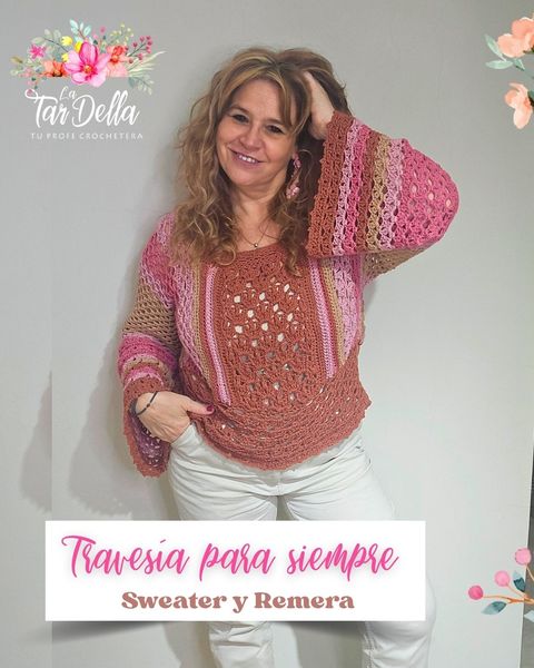 TRAVESÍA - Sweater y Remera PARA SIEMPRE EN TU COLECCIÓN 