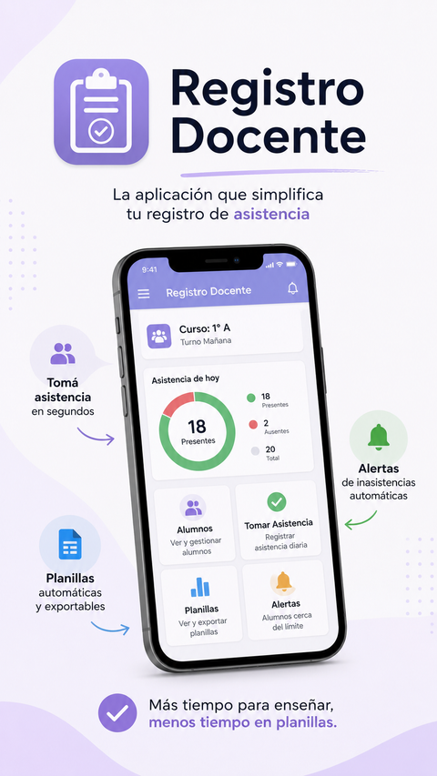 Registro de Asistencia Docente