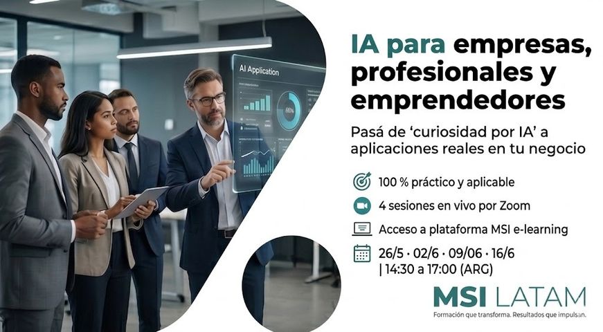 Workshop IA para Empresas, Profesionales y Emprendedores