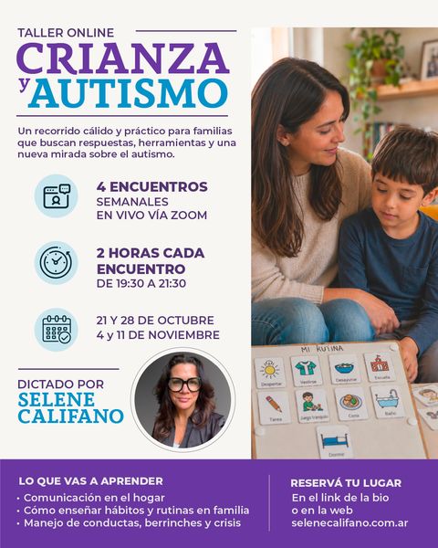 Crianza y Autismo - Para familias de niños pequeños
