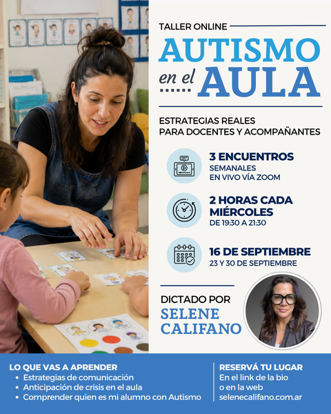 AUTISMO EN EL AULA - Estrategias reales