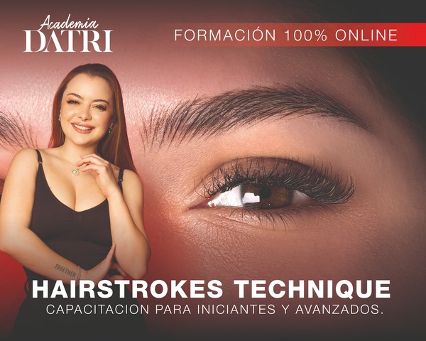 Capacitación de Born Brows - Hairstrokes Technique - 100% Online