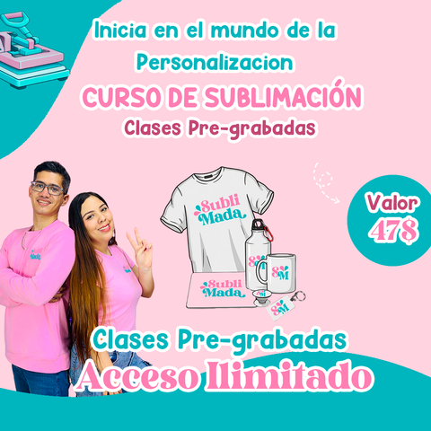 Curso  de Sublimación Online