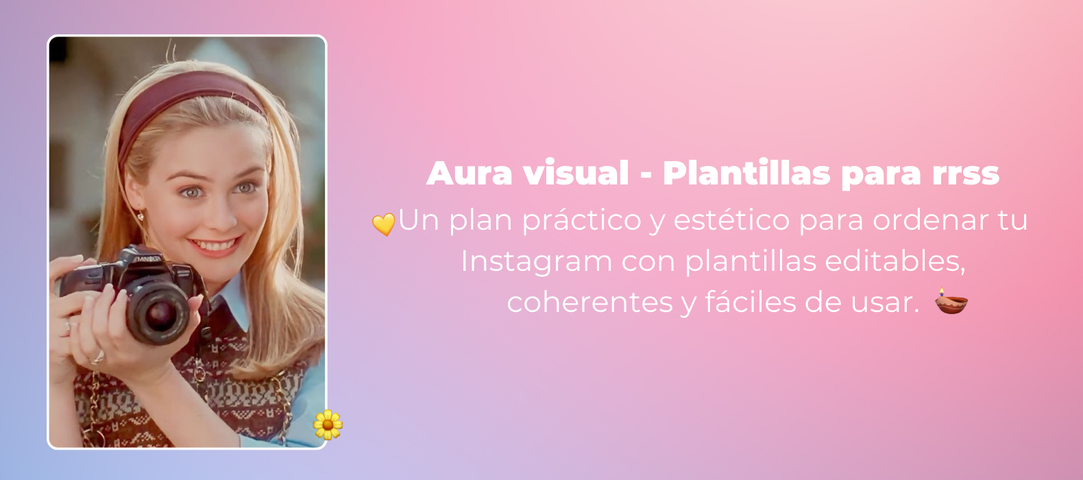 AURA VISUAL - Plantillas para rrss