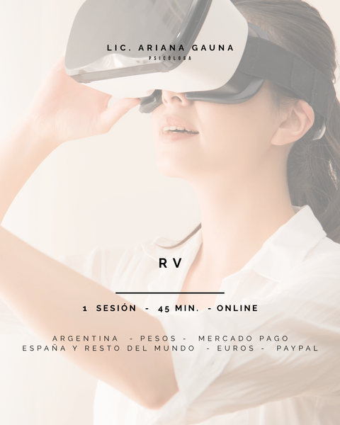 Sesión de Realidad Virtual para fobias