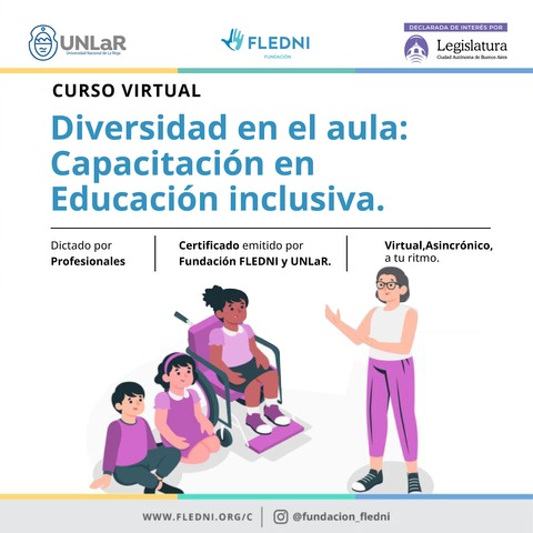 Curso Diversidad en el aula: capacitación en Educación Inclusiva