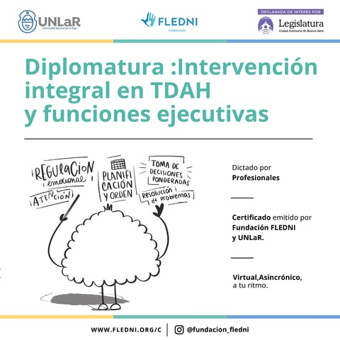 Diplomatura Intervención integral en TDAH y Funciones Ejecutivas.