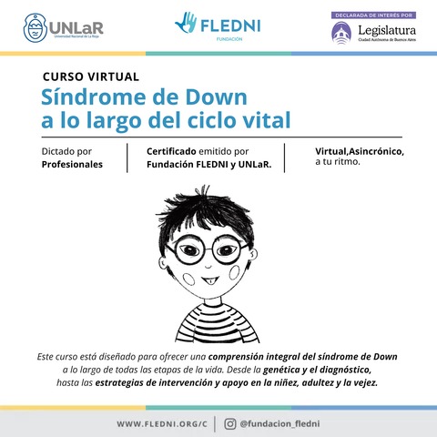 Curso Síndrome de Down a lo largo del Ciclo Vital.
