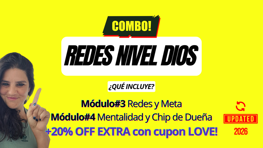 COMBO REDES NIVEL DIOS!
