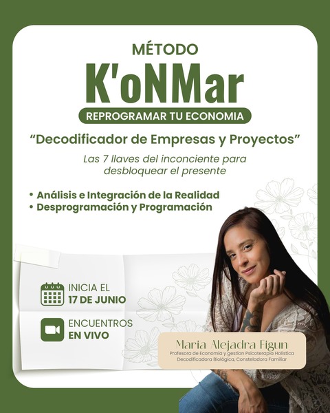 Metodo KonMar-Especialista en Decodificacion de Economia, empresas y proyectos 2era Edicion