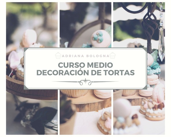 Curso Medio Decoración de Tortas