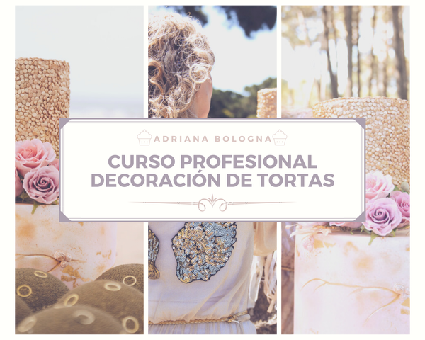 Curso Profesional Decoración de Tortas
