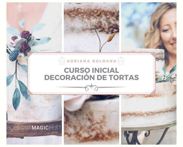 Curso Inicial Decoración de Tortas