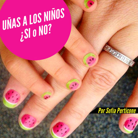 Uñas a niños, ¿si o no?