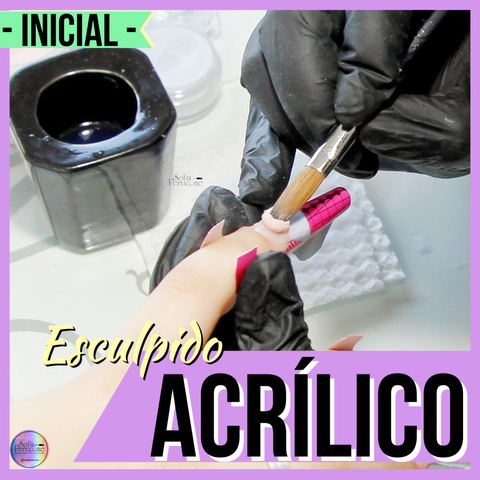 Esculpido en Acrílico - INICIAL