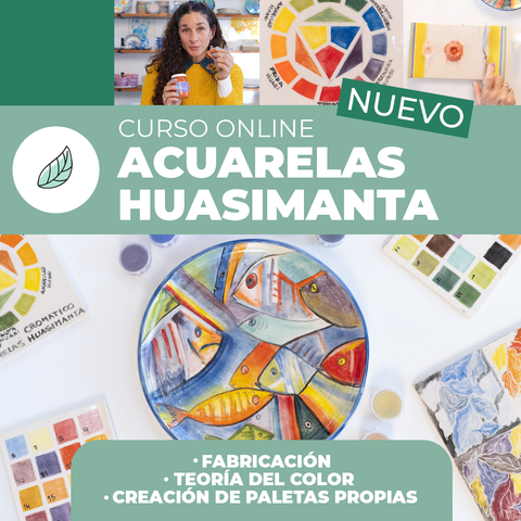  Curso Online: Acuarelas Huasimanta 
