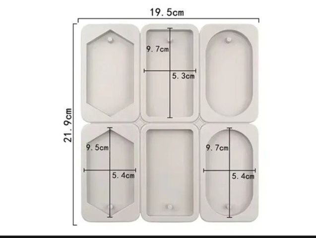  Molde perfumero x6