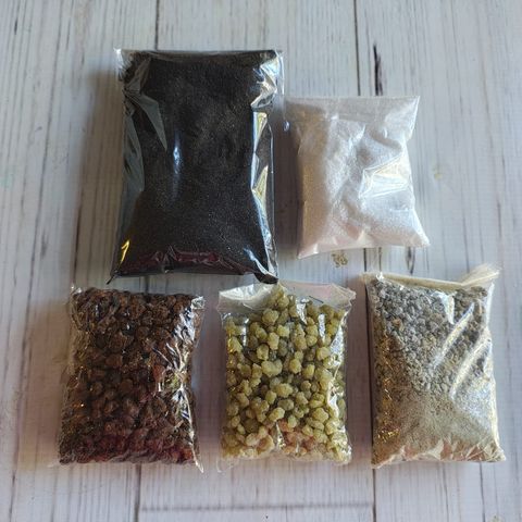 Combo resinas. Seleccionadas para tus sahumerios y rituales 