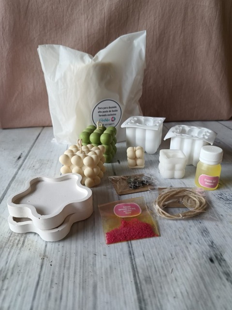 Kit emprendedor velas de desmolde
