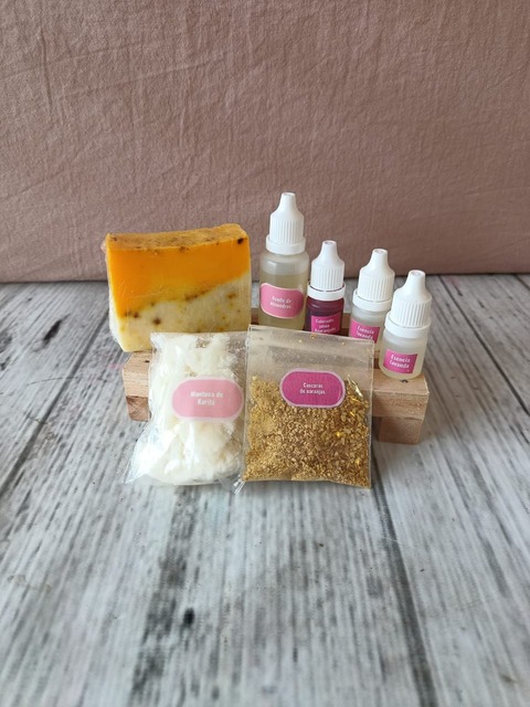 kit para jabones - Naranja 