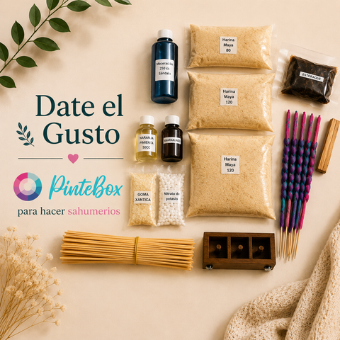 Date el Gusto | PinteBox para hacer sahumerios