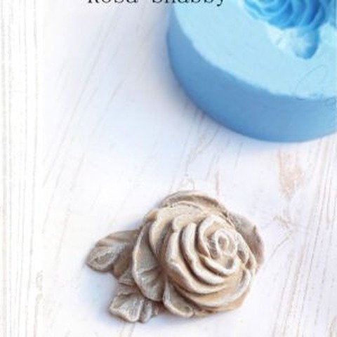 Molde de Craquelina - Rosa Shabby 