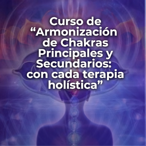 Chakras Principales, Secundarios y Terapias Holísticas para tu Bienestar Total