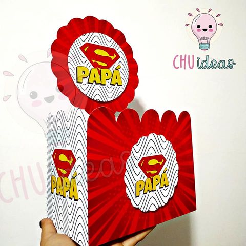 Box bandeja Super Papá