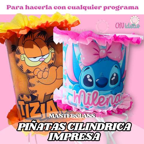 PIÑATAS CILINDRICAS MASTERCLASS