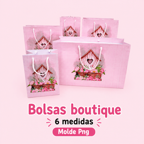 Pack moldes png 6 bolsas 