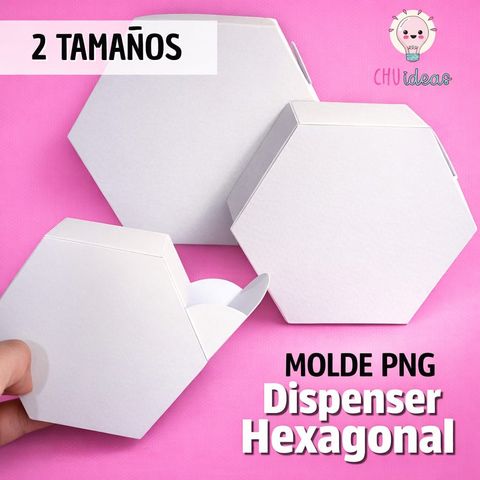 Box Dispenser Hexagonal x2