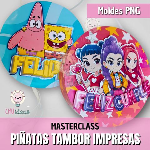 PIÑATAS TAMBOR MASTERCLASS