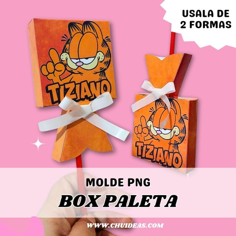 BOX PARA PALETA Molde PNG