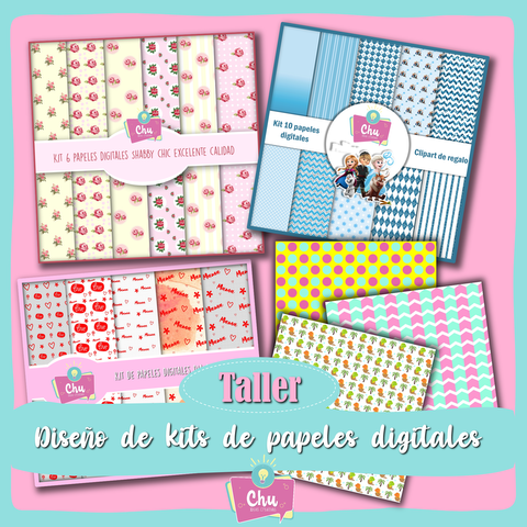 Taller Creando kits de papeles digitales con Powerpoint