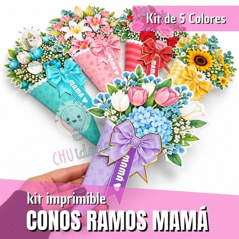 CONOS RAMOS MAMA IMPRIMIBLE