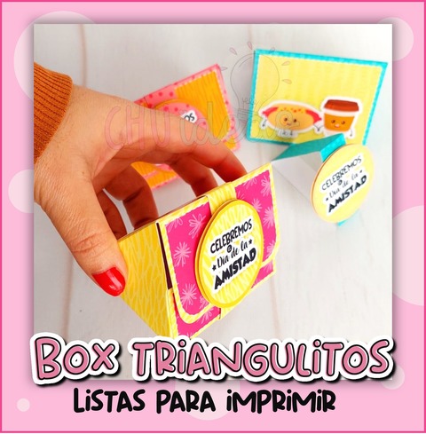 Box triangulitos amistad