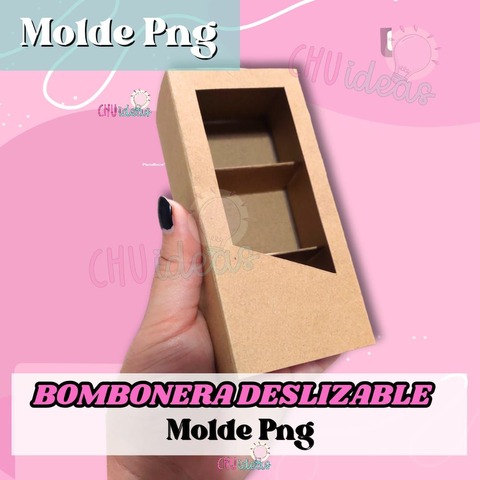 BOMBONERA DESLIZABLE CON COMPARTIMENTOS