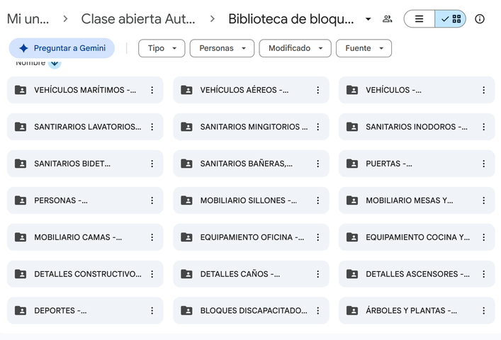 BIBLIOTECA DE BLOQUES ¡Lista para usar!