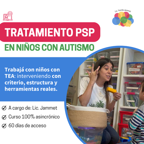 Tratamiento psicopedagógico en Autismo